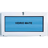 Ventana pvc 1000x500 Abatible Golpete Climalit Mate- Blanco